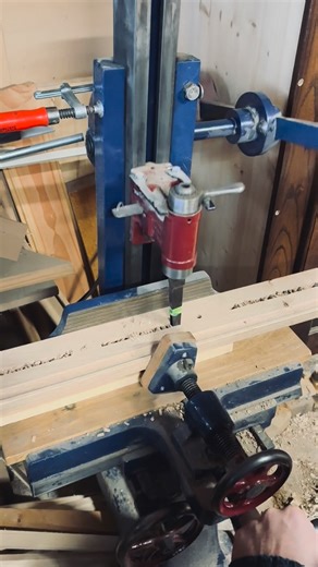 Ruben | This hand mortiser is a fantastic machine. I’m currently working on modifications in my workshop, and of course, I’m using all the tools... | Instagram