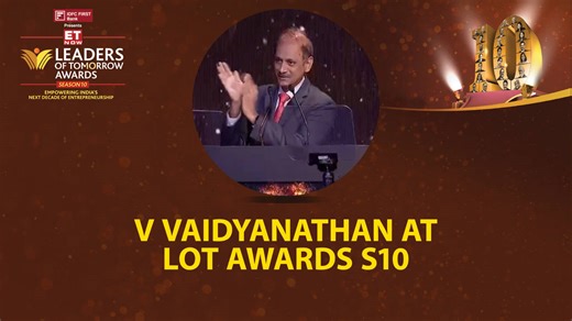 V Vaidyanathan, MD & CEO, IDFC FIRST Bank, Speaks At Leaders Of Tomorrow Season 10