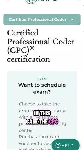 Looking for the exam breakdown for the Certified Professional Coder (CPC) certification or another credential offered by the AAPC? This video shows you exactly how to find it! Simply go to the AAPC website, navigate to "certifications," select the one you're interested in (like the CPC), click the "Taking the Exam" tab, and then scroll almost all the way to the bottom of the page. There, you'll find details like the number of multiple-choice questions (100 for the CPC) and what topics will be te