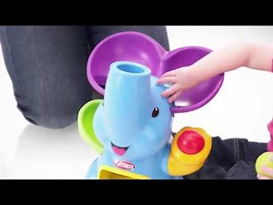 Hasbro Playskool Poppin` Park Elefun Busy Ball Popper