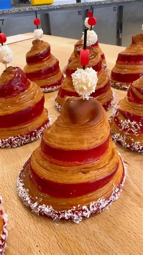 🎄Viennoiseries de Noël en pâte a croissant 🥐 #croissant