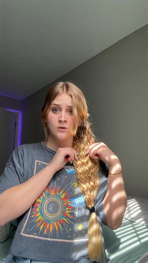 Wow 😂 #33strandbraid #crazybraid #longhair #braid #blonde #hairstyle | Annalise Haley