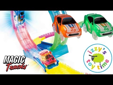Cars | Magic Tracks Glow in the Dark Playset | Fun Toy Cars