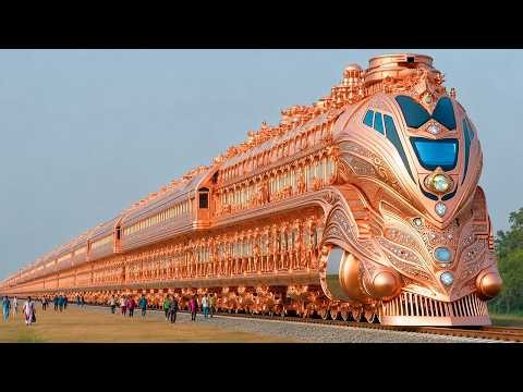 The 10 BIGGEST and Most EXPENSIVE TRAINS Ever Built — This Is INSANE!