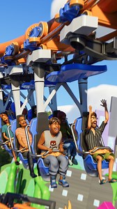 Toybox World is open for play! From dizzying heights to leg-dangling flight, introduce five new rides & larger-than-life scenery pieces to your park. | Planet Coaster