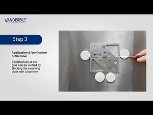 Seismic - How to glue the GMXP0 mounting plate