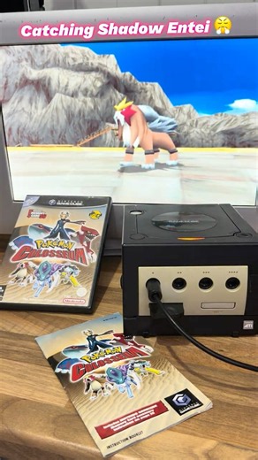 Catching SHADOW ENTEI was PEAK in POKEMON COLOSSEUM!!