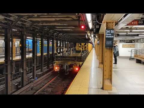 Work Train at 34th Street - Penn Station (Editing)