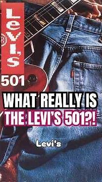 What Really ARE THE LEVI’S 501 JEANS? 👖 #menswear #mensfashion #shorts #rawdenim #selvedgedenim