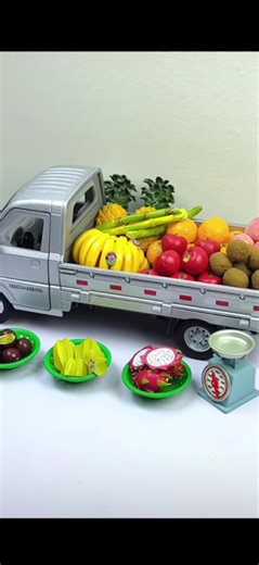 Explore a delightful minivan filled with fruits!