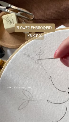 Tutorial: Lavender Flower Embroidery | Handcrafted DIY