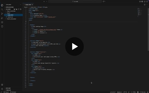 #frontenddevelopment #codsoft #internship #projects | Ashik Albert