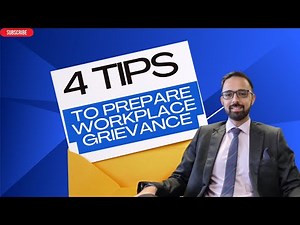[L234] 4 TIPS TO PREPARING WORKPLACE GRIEVANCE | SOUTH AFRICA