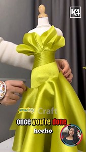 Making an easy draped dress for my holiday #reel | Art & Craft