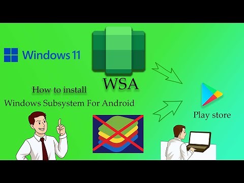 How to Install Windows Subsystem for Android (WSA) - Step-by-Step Guide 2023││Windows 11 WSA Install