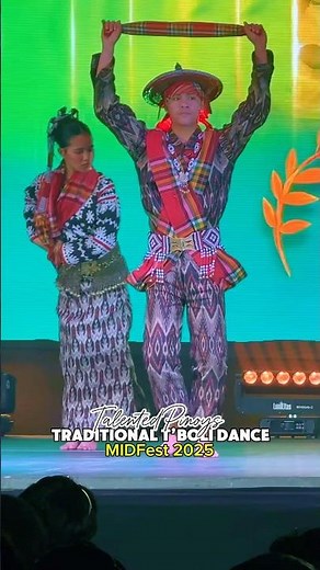 Helobung Community Dance Troupe performs traditional T’boli Dance #tboliheritage #TalentedPinoys