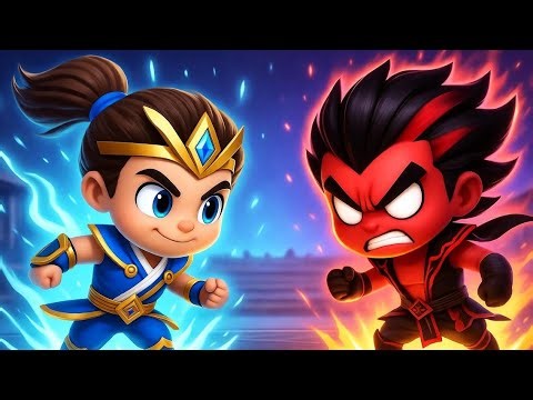 Epic Shadow Fight Battle for Kids 😱 | Cartoon Game Fight | Cartoon wala game