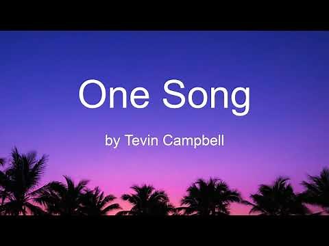 One Song by Tevin Campbell (Lyrics)