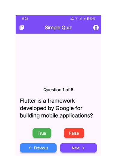 Crear una aplicación de cuestionarios simple con Flutter