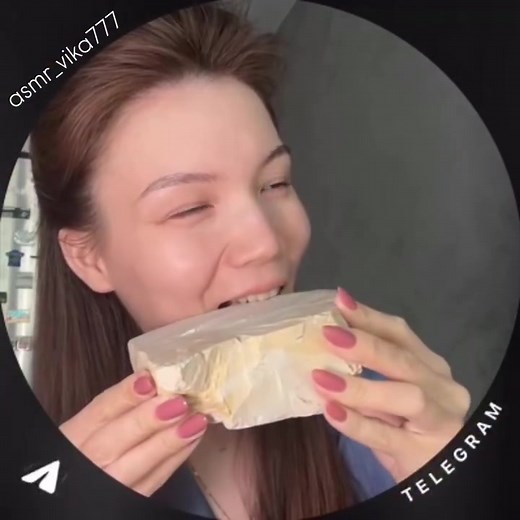 Enjoying Edible Clay ASMR Experiences