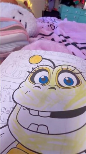 Coloring happy frog
