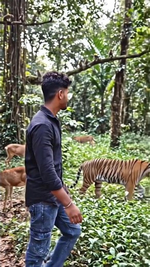 jangal ke andar bahut sare janvar hai