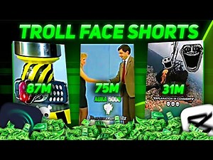 How To Make Viral Troll Face Shorts With Mobile! (Full Guide💲)