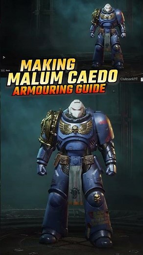 MALUM CAEDO ARMOURING SPACE MARINE 2 BEAKIE HELMET UPDATE NEW ARMOR UNLOCK CHARACTER CREATION GUIDE