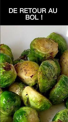 Choux de Bruxelles PARFAITS 🥦✨