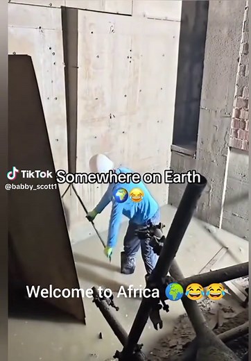 I'm not leaving Africa 🌍😂😂#babby_scott #bartue4