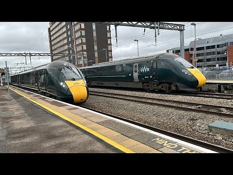 Great Western Railway Trains at Swindon on February 18th 2023
