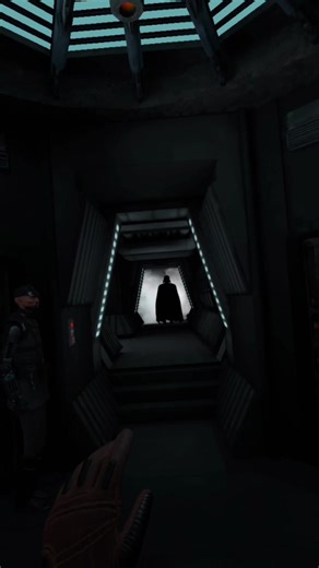 He’s so much taller than I expected😳#fypシ #starwars #vr #darthvader #maytheforcebewithyou