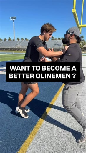 Coach Montero | Want to become a better linemen try this drill🔑 #offensiveline #training #nfl #collegefootball #offensivelinetraining | Instagram