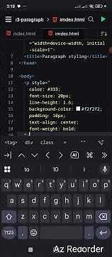 Day 3 of 365: Paragraph Styling in HTML