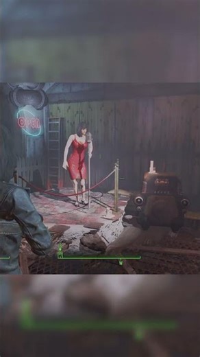 Magnolia's enchanting voice 🎤✨ Fallout 4 #Shorts