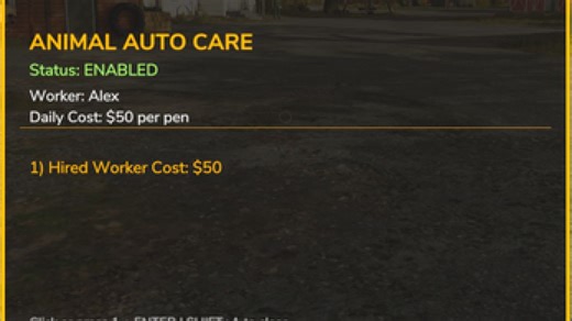 Alex the animal helper V1.1.0.0 FS25 Mod | Farming Simulator 22 Mod