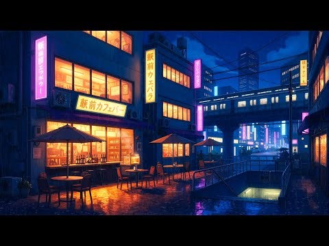Rainy City Lights 🌧️ Cozy Lofi Vibe for Sleep & Study [ Rain Sounds & Chillhop ]