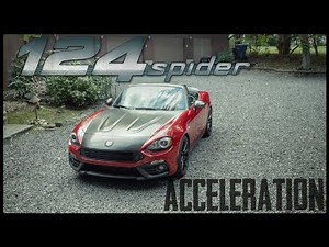 How Fast is a Tuned 230HP Fiat Abarth 124 Spider | Acceleration Test Review