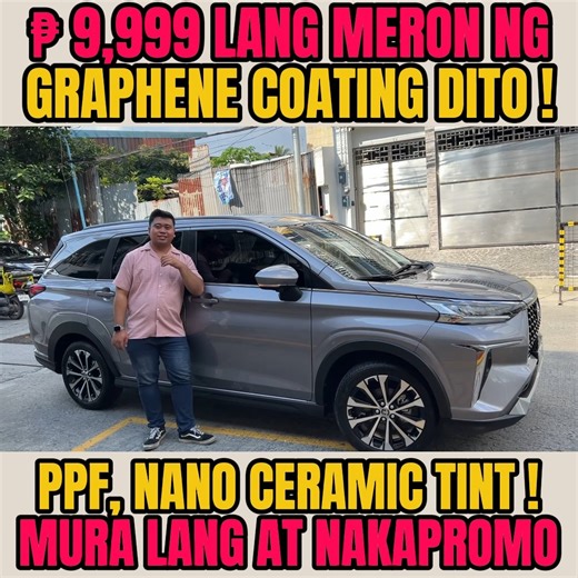 7.4K views · 36 reactions | Murang PPF & Graphene Coating, Tint Grabe ang Benefits Up to 7yrs Protection #PPFPH #GrapheneCoating #CarDetailingPH #CeramicTint #CarCarePH #PaintProtection #AutoDetailing #SulitCarUpgrade #PPFPhilippines #CarTintPH #GrapheneCoatingPH #CarProtection #BudgetCarModPH #DetailingPH #CarOwnersPH | It's Me Jay-Em Vlogs | Facebook