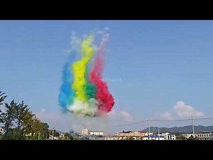 How to Use Color Smoke Column Firework for Outdoor Event Daytime Display#daytimesmokefirework