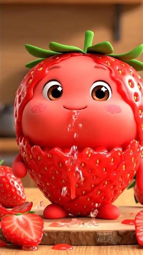 “Fruits Come Alive! 🍊 | 3D Animated Short for Kids”