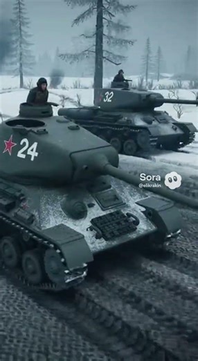 Танковые #баталии; Зима #1942 #вов #великаявойна #танки #танкисты #танк #никтонезабыт #война #tanks