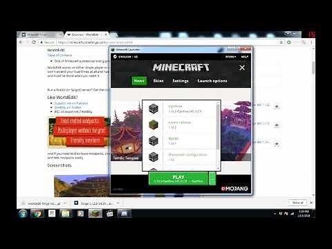 How to Install WorldEdit On Singleplayer 1.12.2 Minecraft