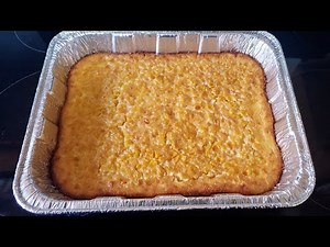 How To Make A Easy Corn Pudding | Old Fashioned Corn Pudding