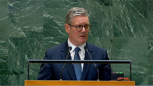 In full: Sir Keir Starmer's speech at the UN General Assembly