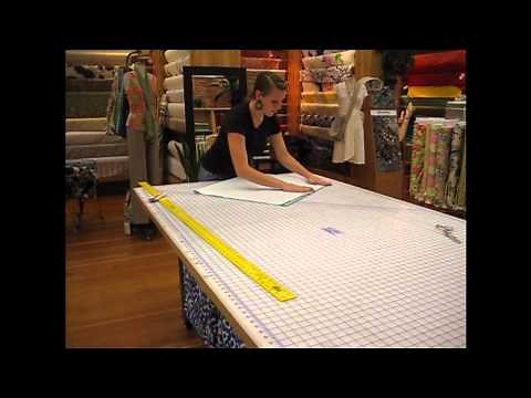 How to Make a Round Tablecloth out of Oilcloth