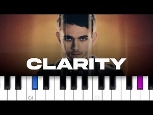 Zedd ft Foxes - Clarity (piano tutorial)