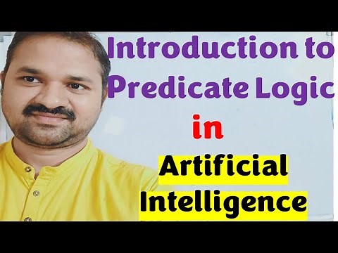 Predicate Logic in Artificial Intelligence |First Order Predicate Logic FOL|Knowledge Representation