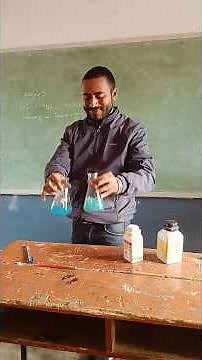 Displacement reaction #experiment #chemicalguys
