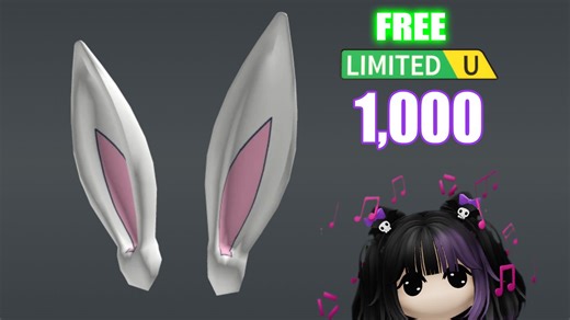 【售罄】东京动漫站 兔子耳朵【Rabbit Ears】roblox免费UGC